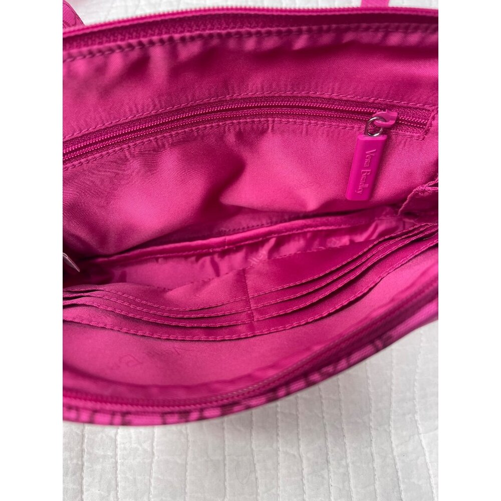 NWOT Vera Bradley Belt Bag Stamped Paisley Print Pink Travel Fanny - Picture 3 of 8